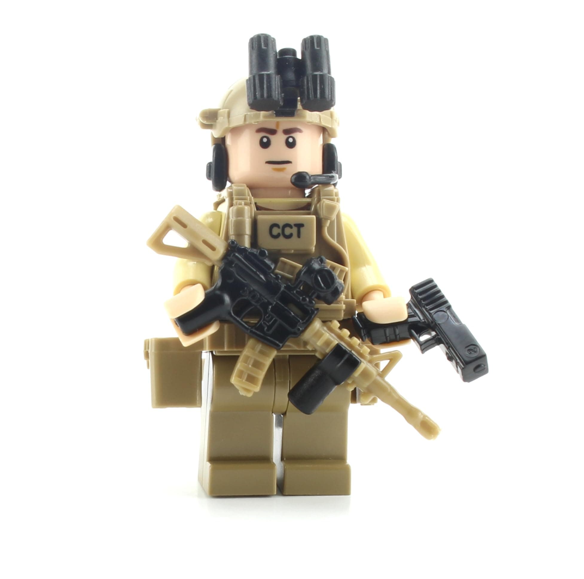 1.6 Inches Tall CCT Air Force Special Operations Value Custom Minifigure | Genuine Military Minifig | Packaged in The USA | | Great Gift for Ages 8+ to Adult AFOL