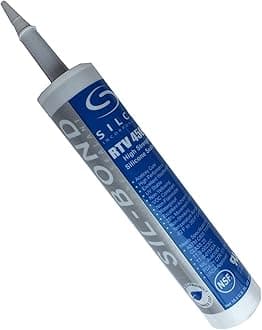 Food Grade NSF FDA RTV Silicone Sealant Adhesive Clear 10.3oz (1) (10.3 Ounce Tube)