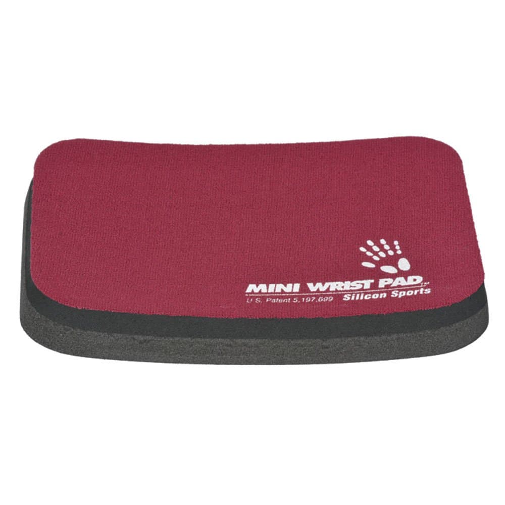 Arndt MWP1 Mini Mouse Wrist Pad, 6" W x 4" H, Maroon (Pack of 2)