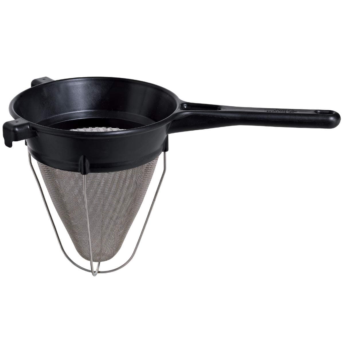 Bourgeat Professional Bouillon Strainer/Chinois with Exoglass Handle and Fine Steel Mesh Sieve