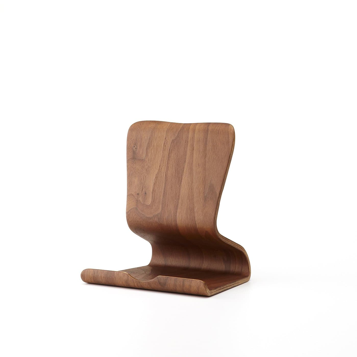 Desktop Chair - for iPad & MacBook, Brown Walnut