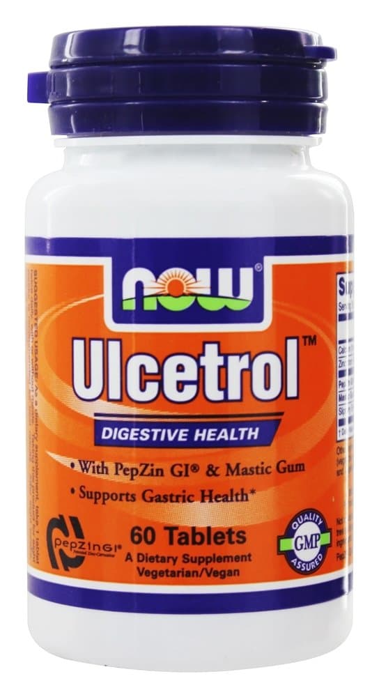 Now Foods, Ulcetrol 60 Tablets