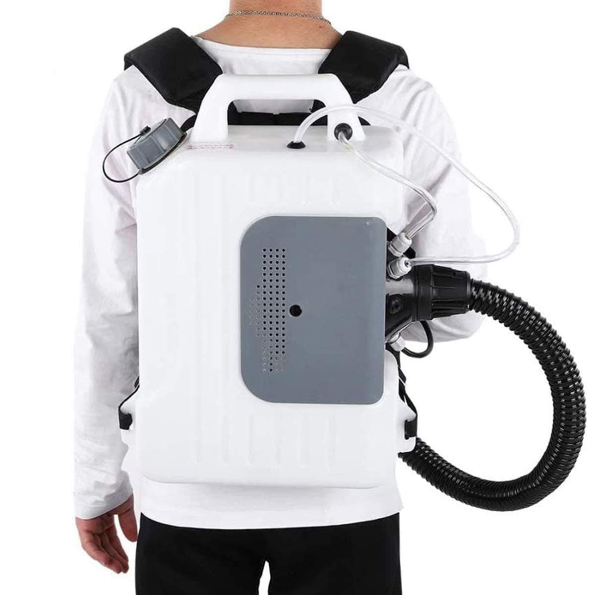 Portable 10L Electric Intelligent ULV Fogger/Sprayer/Atomizer Backpack Machine, 110V, Ultra Low Capacity, Atomization Distance 8-10 Meters - Idea for Indoor Outdoor Garden Yard