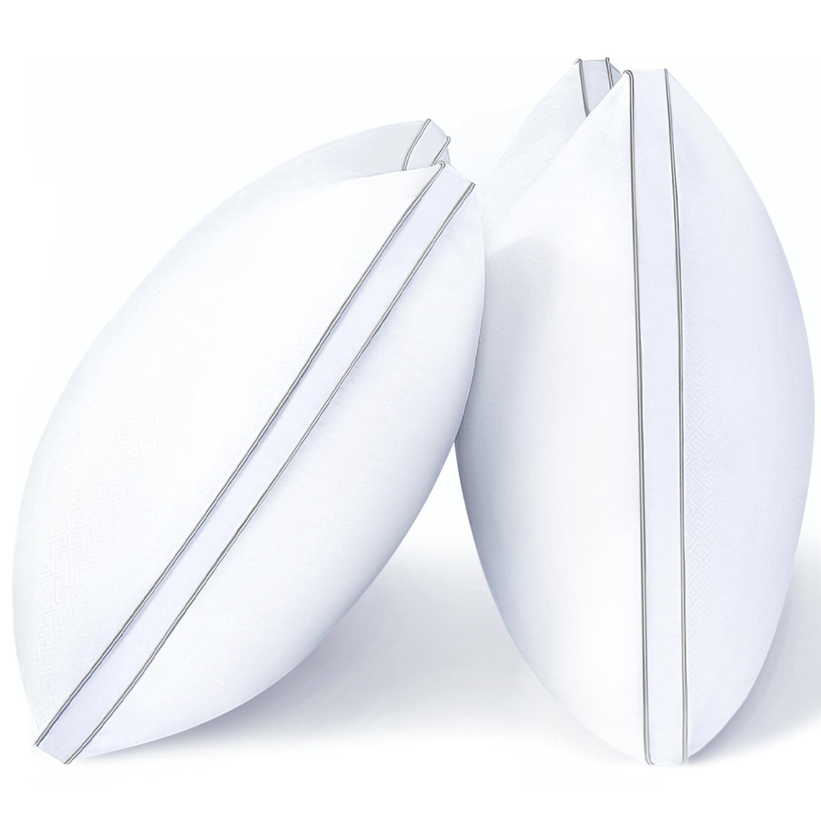 viewstar Pillows Queen Size 2 Pack Side Sleeping Bed Pillow for Side Back Stomach Sleepers Hotel Quality Down Alternative Easy Care Premium Quality, 20 x 30