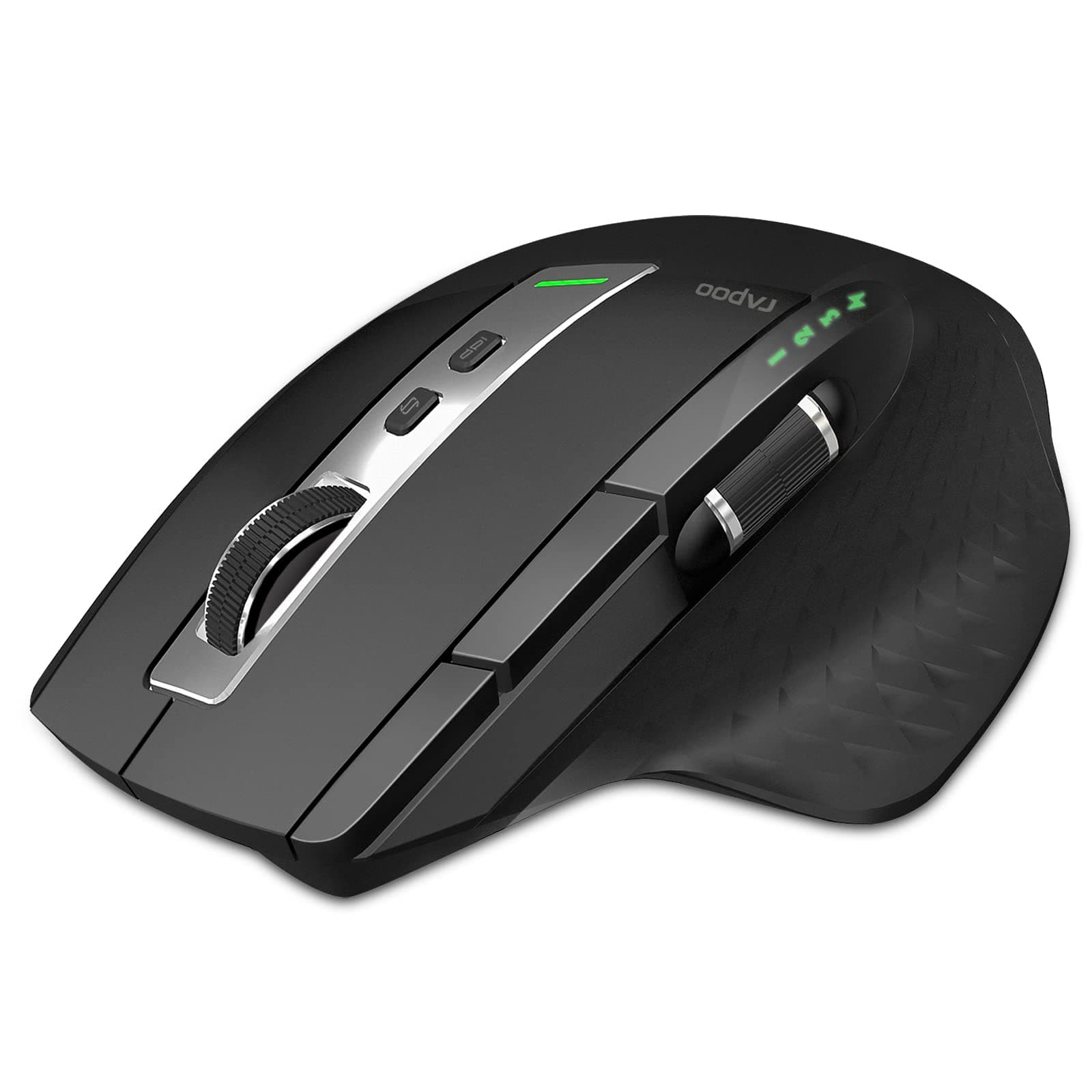 - MT750S Wireless Mouse with High-Precision Sensor, Easy-Switch Up to 4 Devices, Ergonomic Design, Rechargeable Bluetooth Mice with 4 Levels Adjustable DPI, Black (Black)