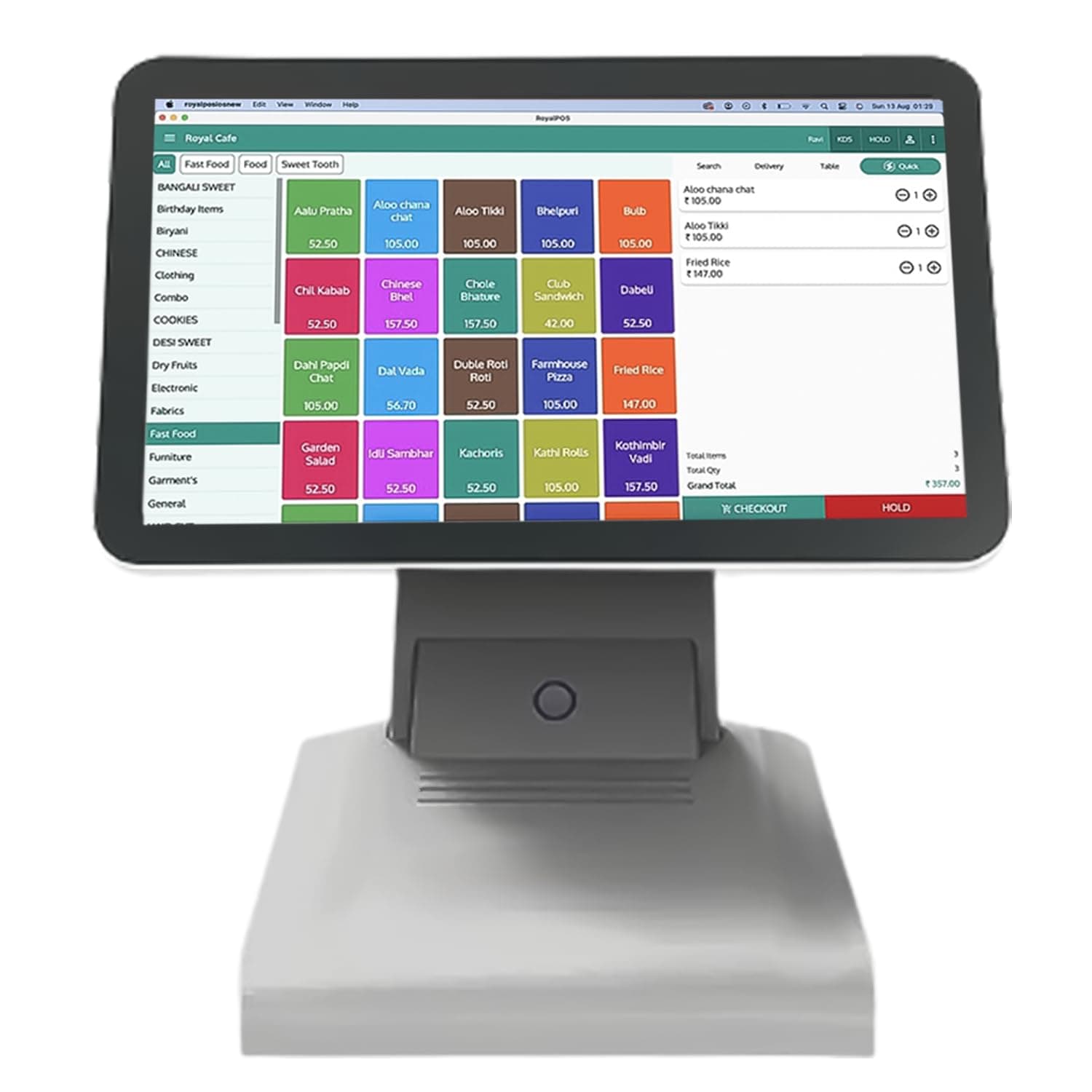 SHREYANS Touch POS Machine with Free Billing Software | Please Contact Our Customer Care for Virutal Demo Before Placing The Order (For Retailer)