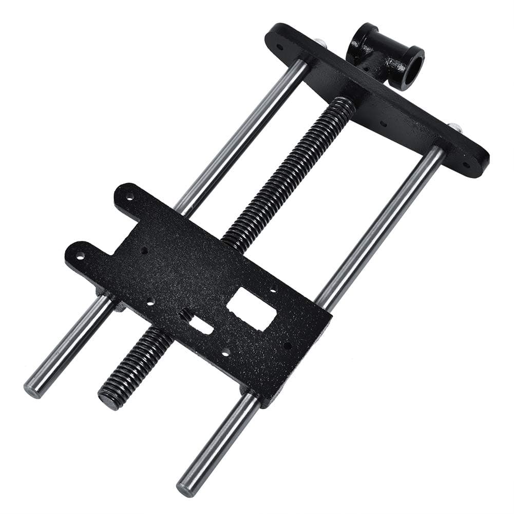 Wood Working Vice, 10.5" Woodworker Heavy Duty Work Table Bench Vise Woodworking Metal Clip Clamp