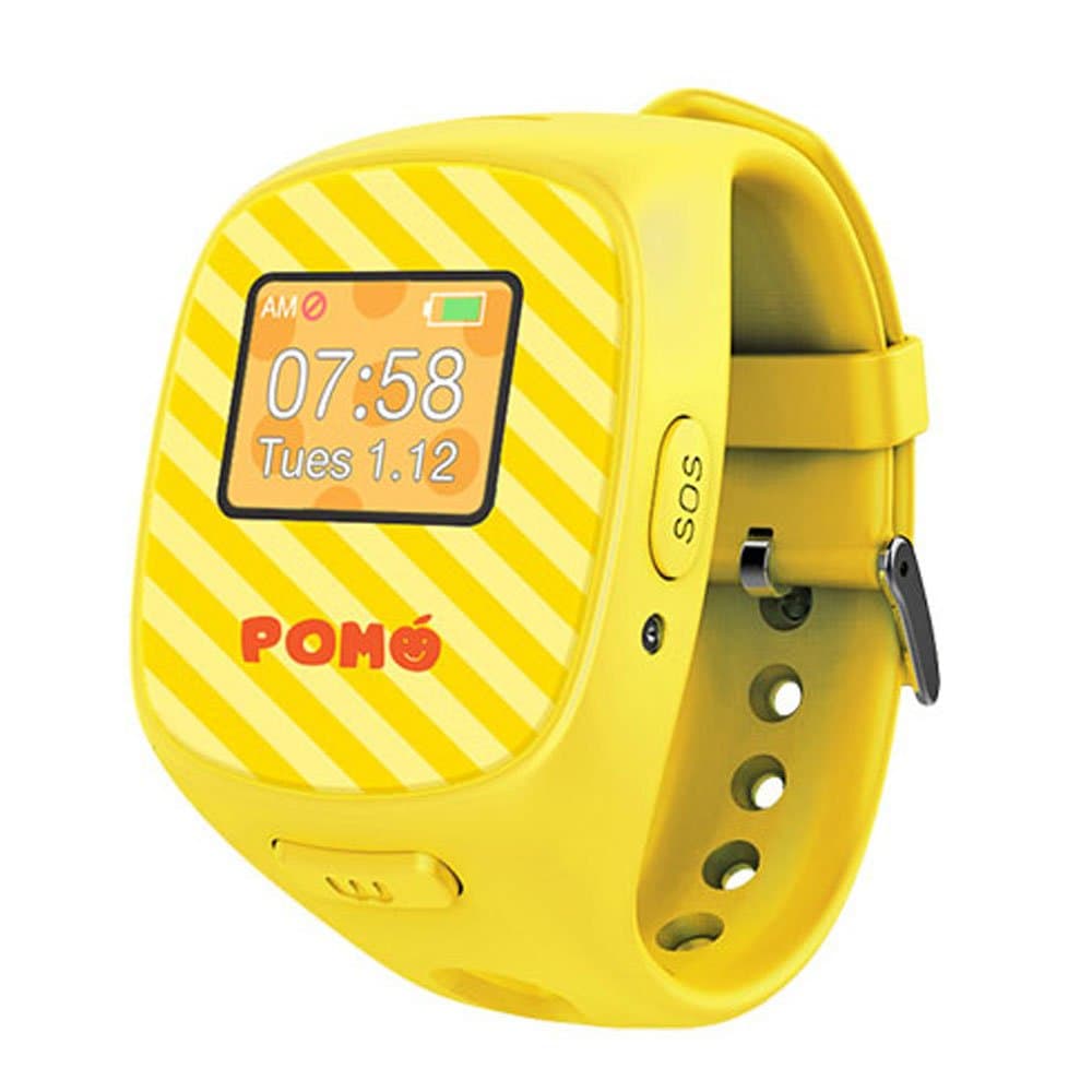 KidFit 2 K2 "Wherecom" Children’s GPS Mobile Device, Yellow, Interactive Chat, Find Friends, GPS WiFi Position, SOS, Mobile Phone