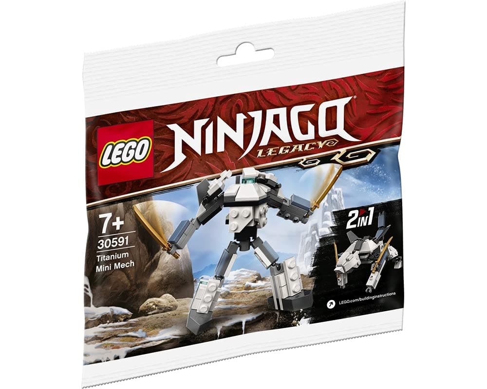 Ninjago Titanium Mini Mech Polybag Set 30591 (Bagged)