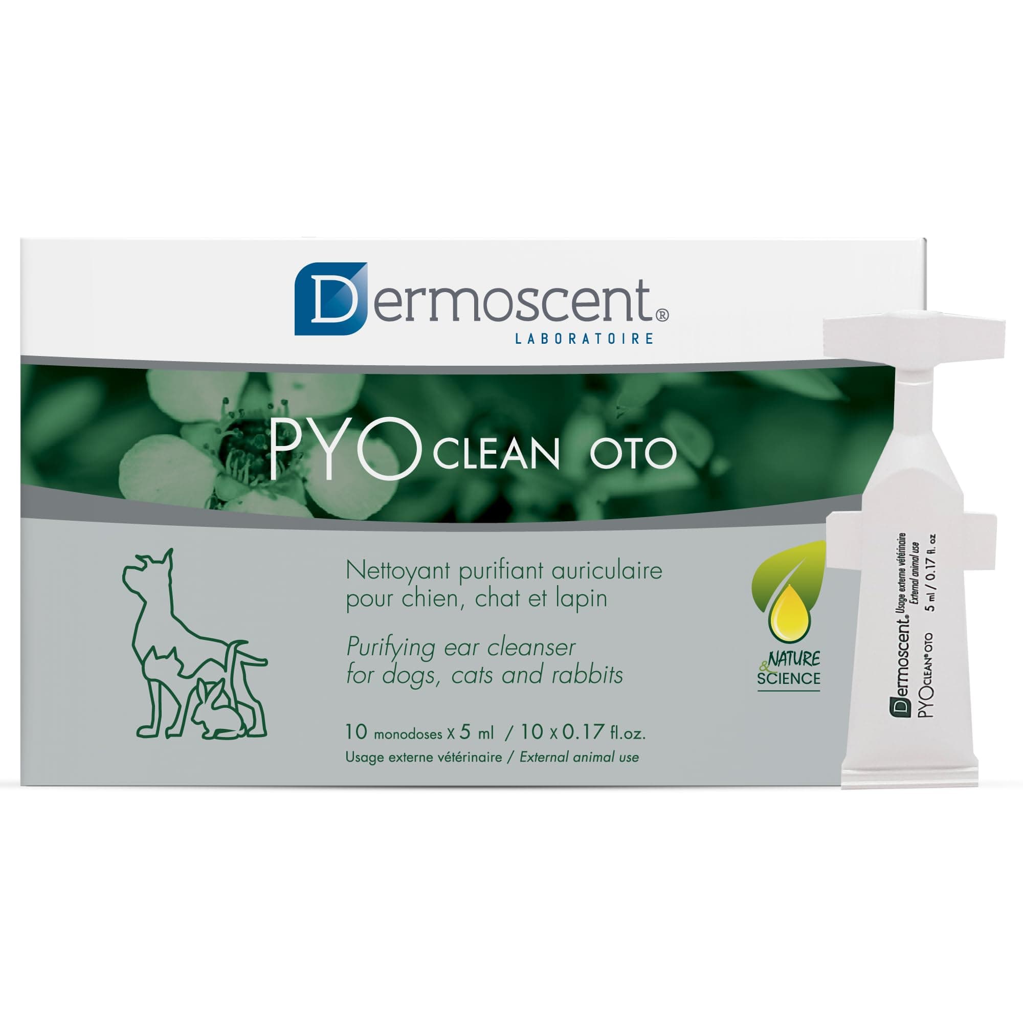 Dermoscent 920-7220 Pyoclean OTO 10 Single-dose