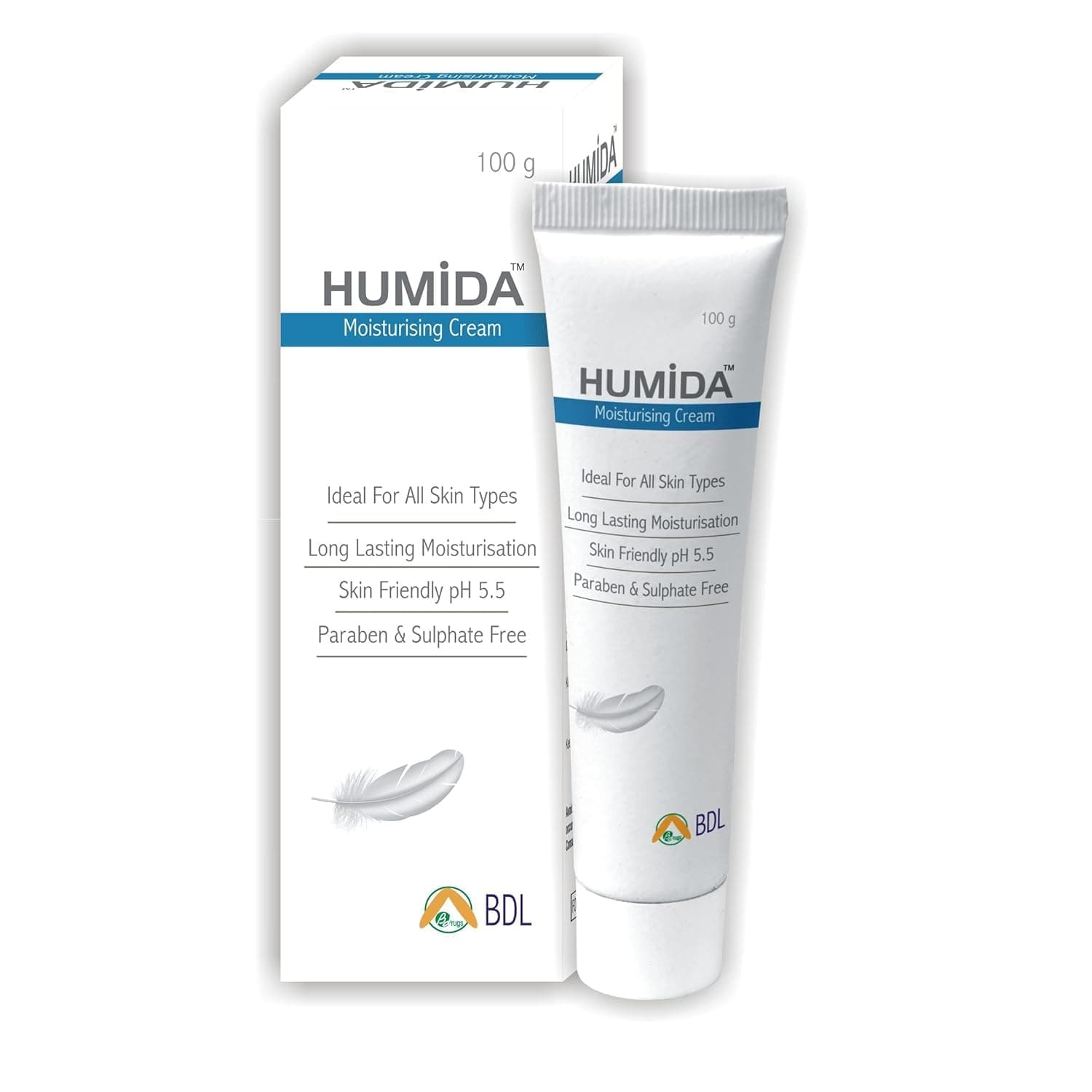 New HUMIDA Moisturizing Cream, 100Gm