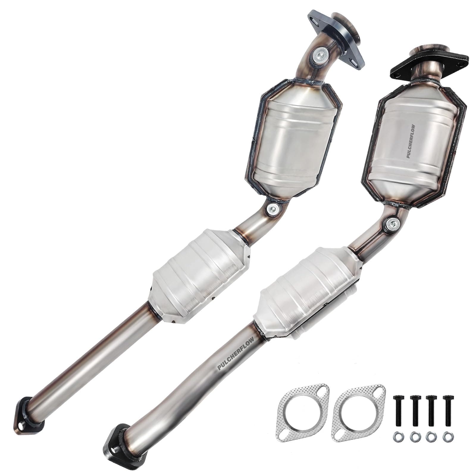 Left Right Catalytic Converter Compatible with 2003-2011 Ford Crown Victoria, 2003-2011 Mercury Grand Marquis, Lincoln Town Car 4.6L V8 Catalytic Convertor High Performance (EPA Compliant)