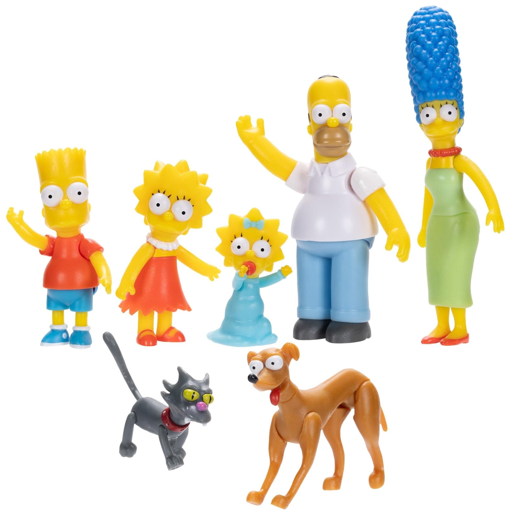 The Simpsons 2.5" Action Figure Scaled Multipack