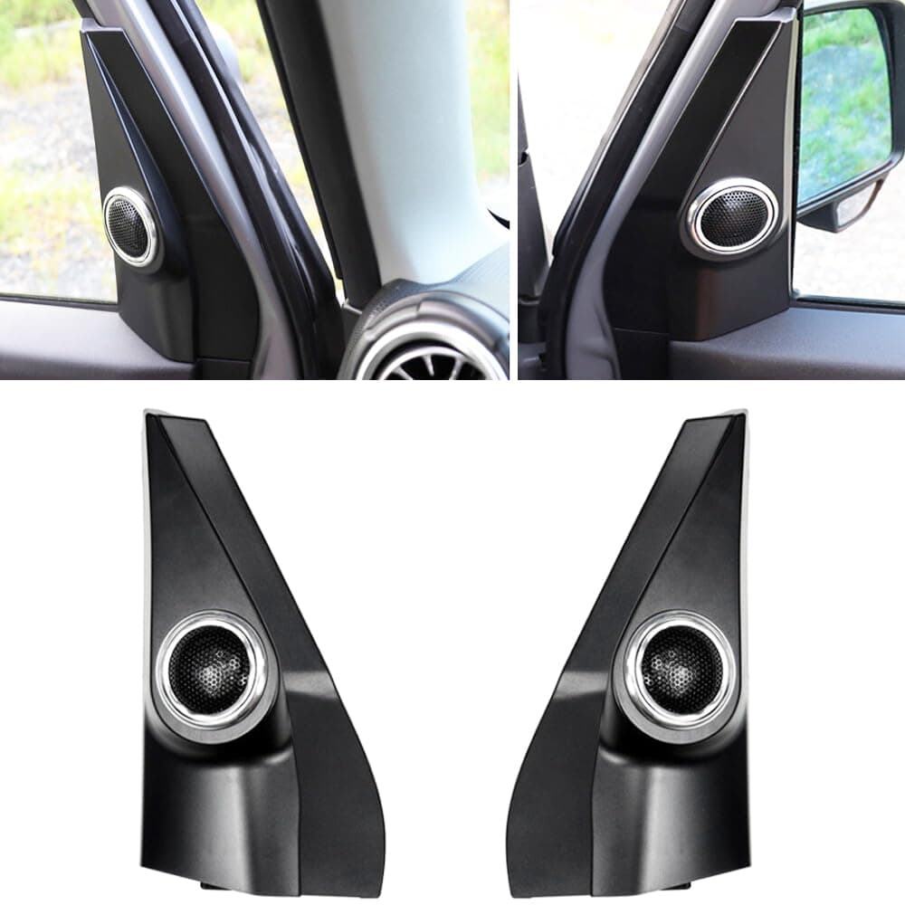 Front Doors A-Pillar Tweeter Speaker Trim Accessories,for Suzuki Jimny 2-Door 4-Door 2019-2025,Interior Front Car Doors Speaker Window a Pillar Cover Trim Tweeter Speaker Panel