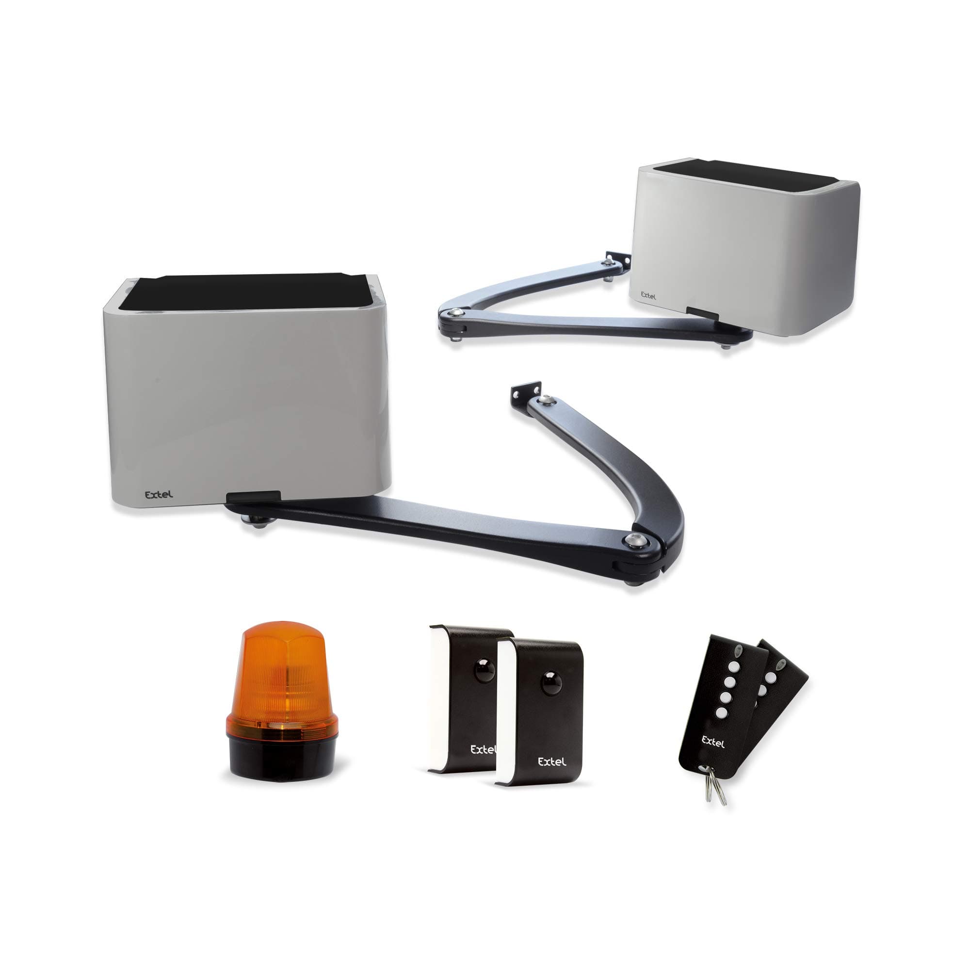 Extel - motor for Hello B gate - for solid, openwork or semi-openwork gates of 4 m