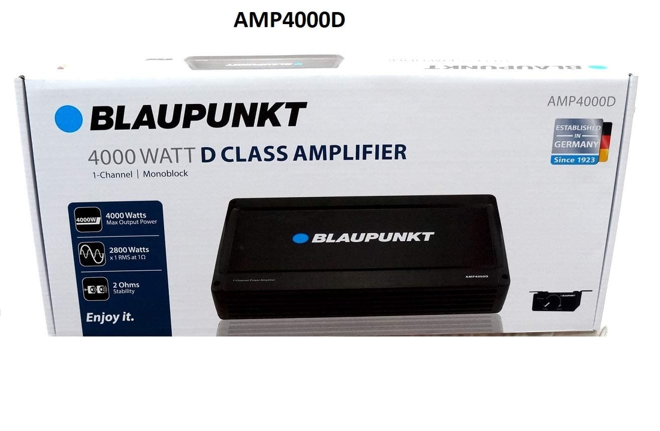 AMP4000D AMP4000D 4,000-Watt-Max Monoblock Class D Amp with Bass Remote
