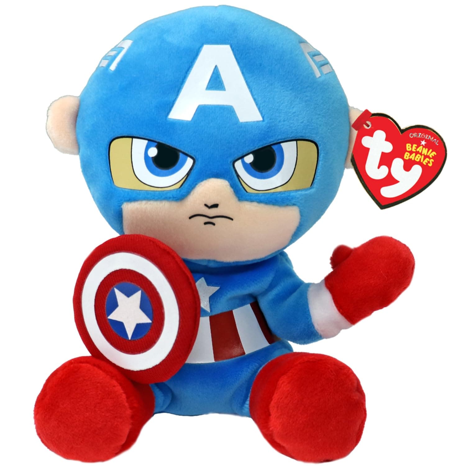 ty Beanie Babies - Marvel Captain America