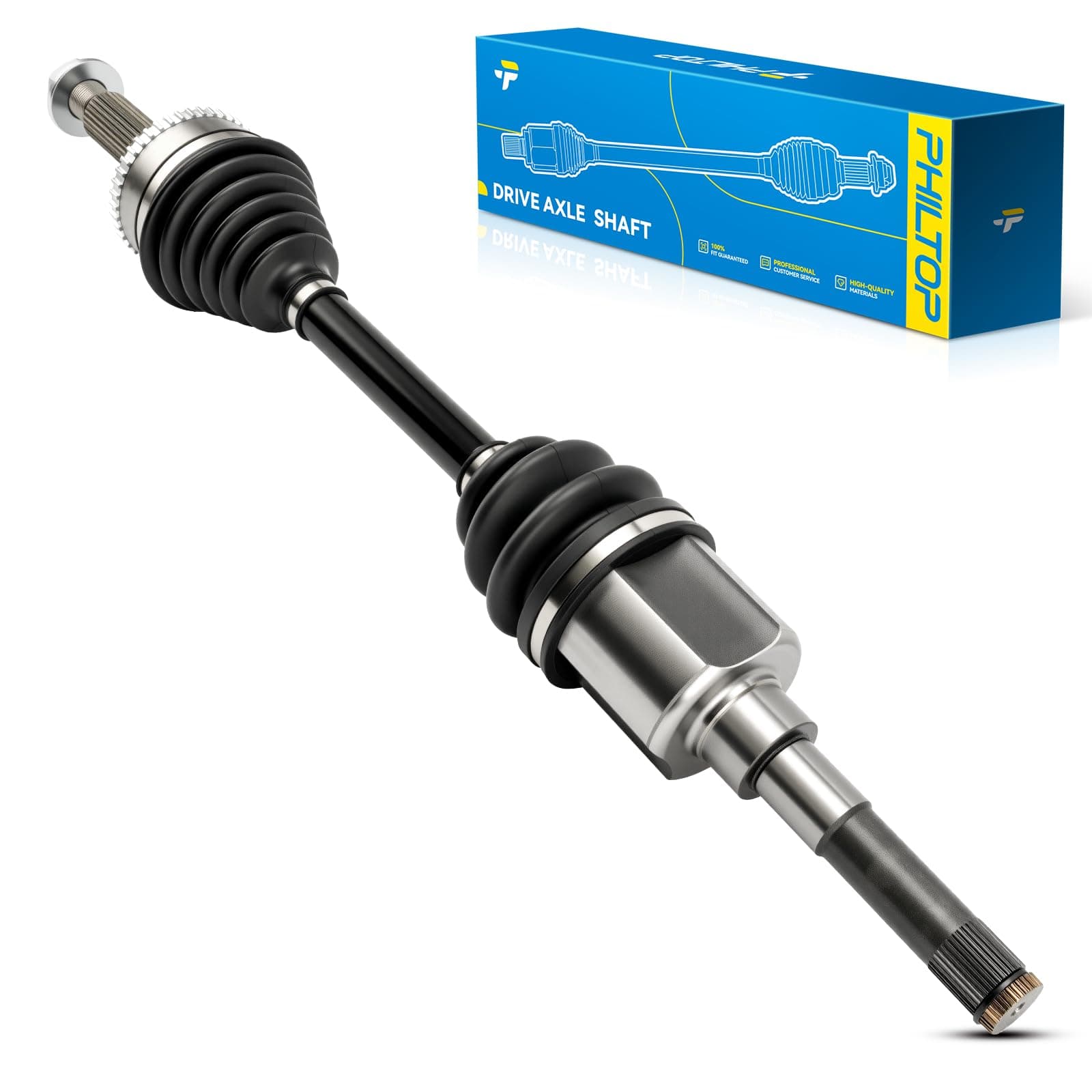 PHILTOP Front Left CV Axle for Ford Escape 2001-2008, Mazda Tribute 2001-2006 2008, Mercury Mariner 2005-2008, 66-2084 CV Axle Shaft 1 PCS