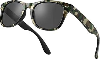 Drifter Sunglasses UV400 Protection Camo Classic Style Retro Sun Shades Eye Glasses Unisex For Men Women Travel & Fashion – Lightweight Frame Fashion Eyewear Outdoors