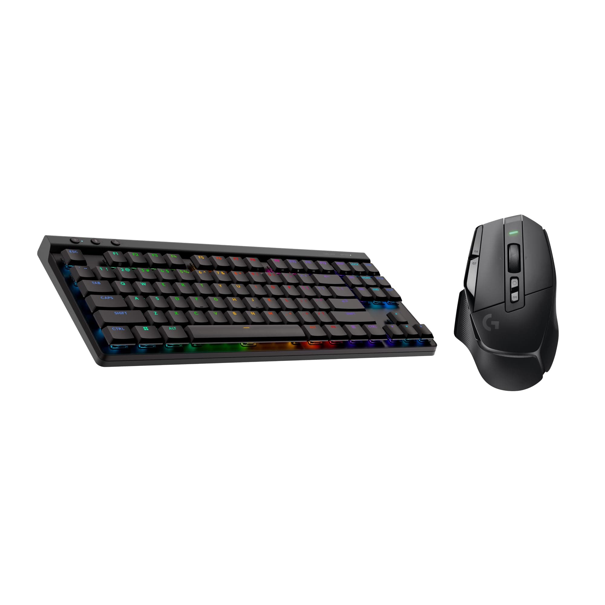 Logitech G502 X Lightspeed Wireless Gaming Mouse + G515 TKL Wireless Gaming Keyboard (Tactile) Bundle: Black