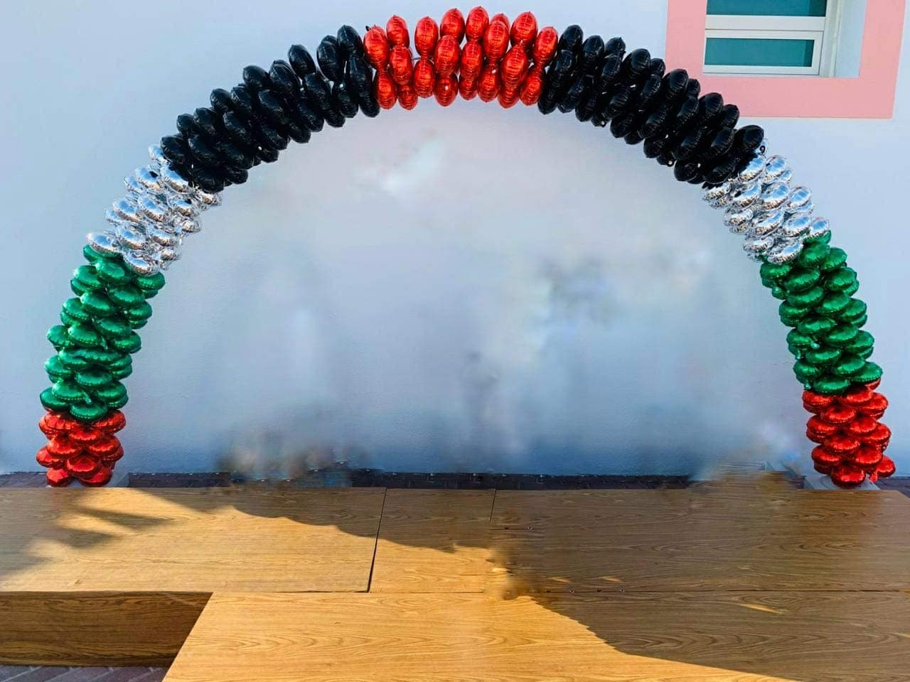 COM Uae National Day Decoration Arch- 10m