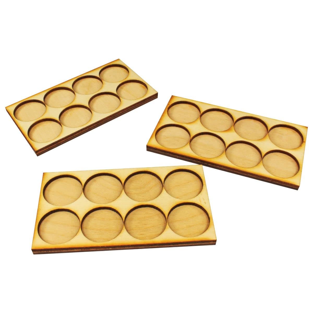 LITKO Ring War Unit Tray for 25mm Circle Bases, Compatible with War of The Ring (3)
