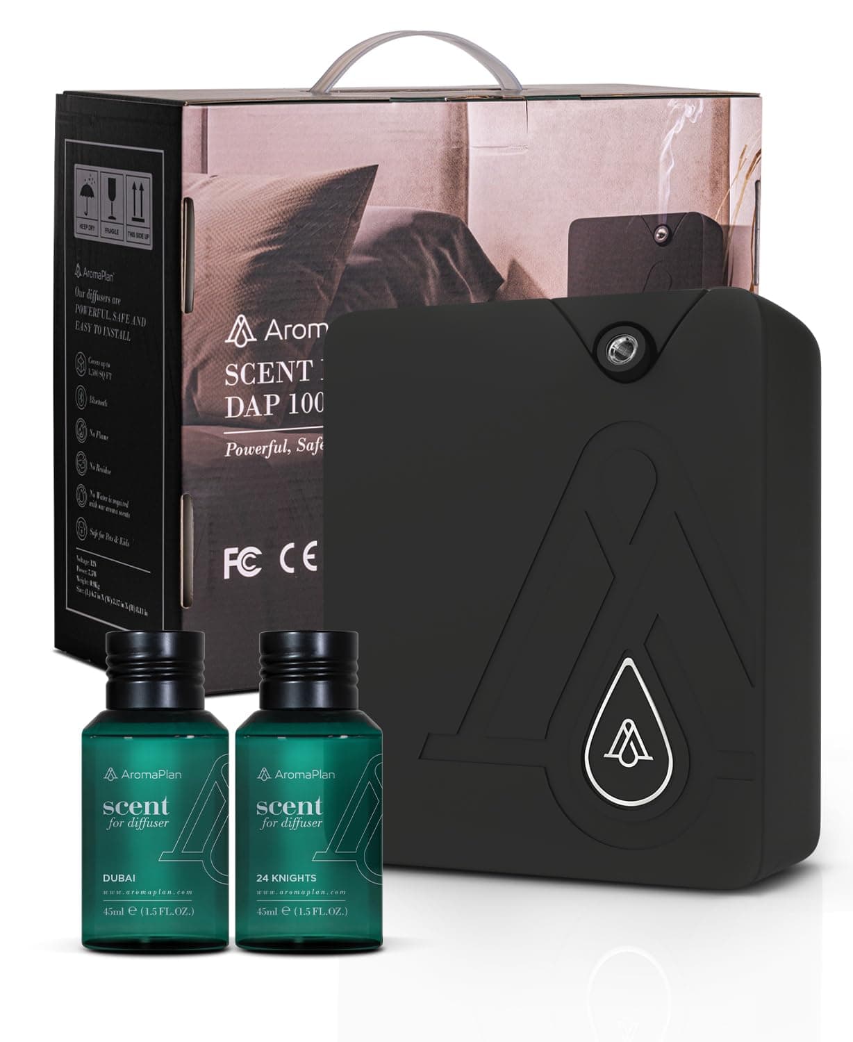 AromaPlan Black Oil Diffuser - DAP-102