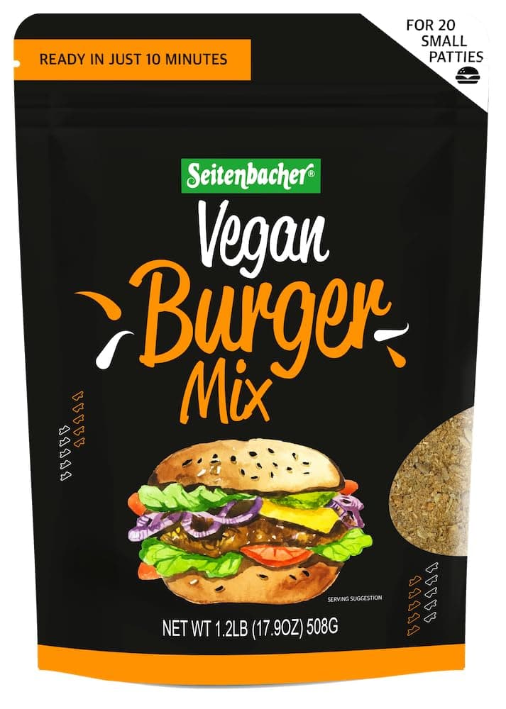 Seitenbacher Vegan Burger Mix, 17.90 Ounce