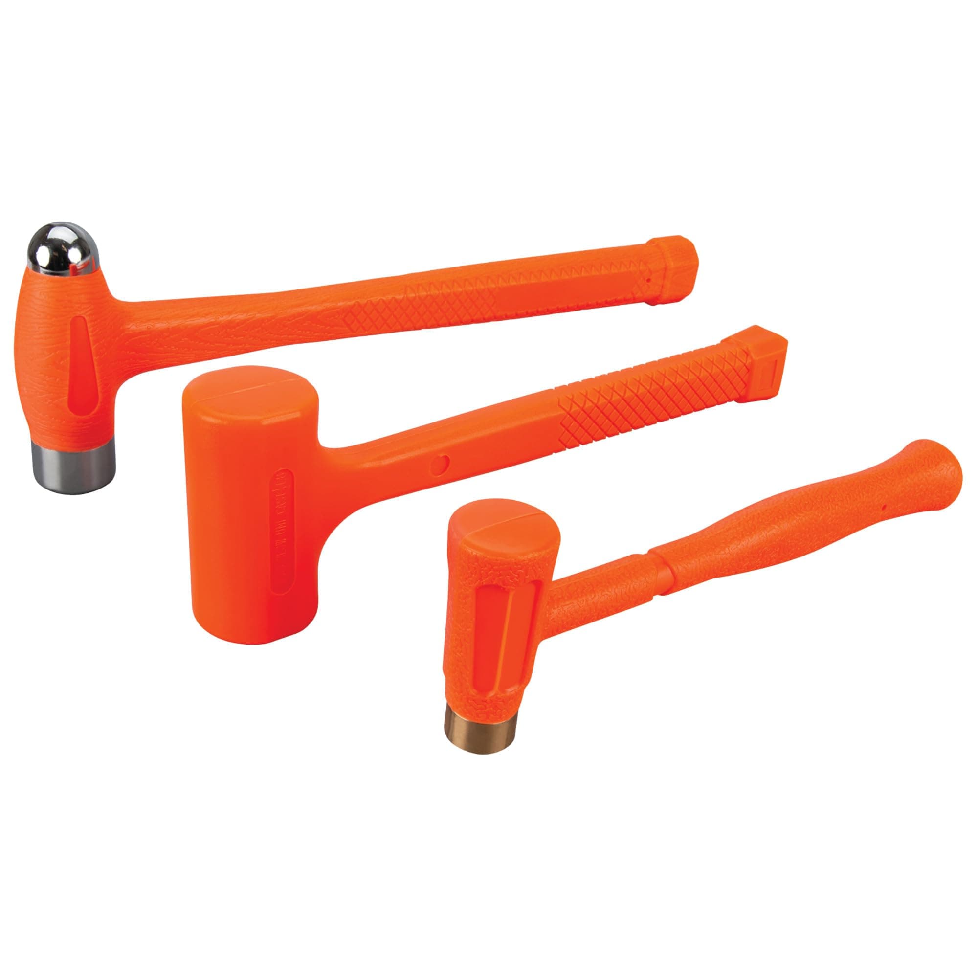 Performance Tool M7234 Tool, High-Visual Dead Blow Hammer Set (3pc)