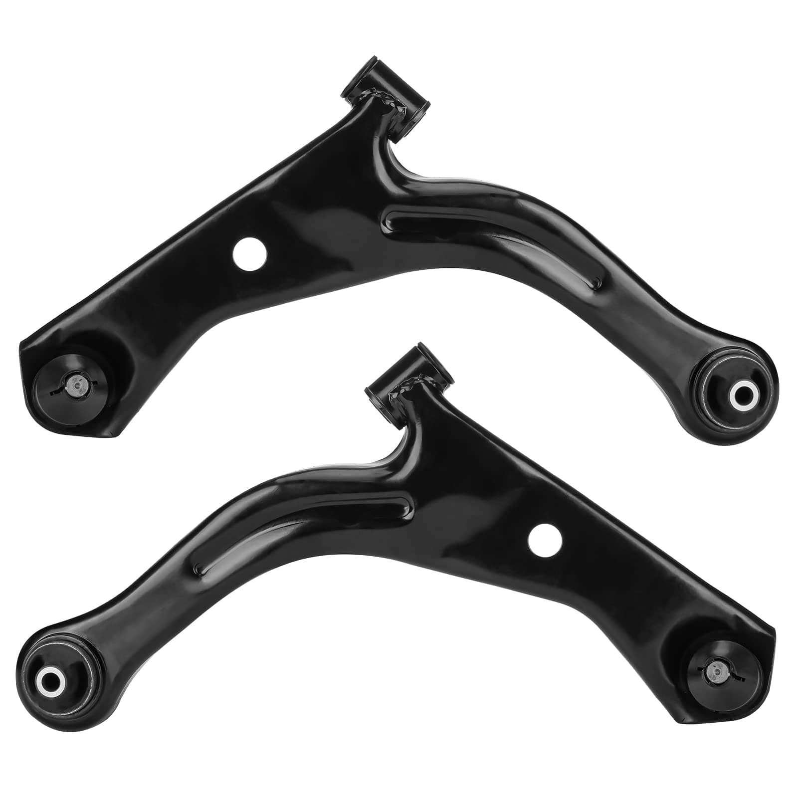 Front Lower Control Arm w/Ball Joint Assembly Compatible with 2004-2012 Ford Escape 2005-2011 Mazda Tribute 2005-2011 Mercury Mariner (2pc)