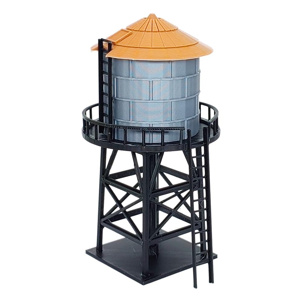 Train Railway Layout Trackside Water Tower HO Scale 1:87