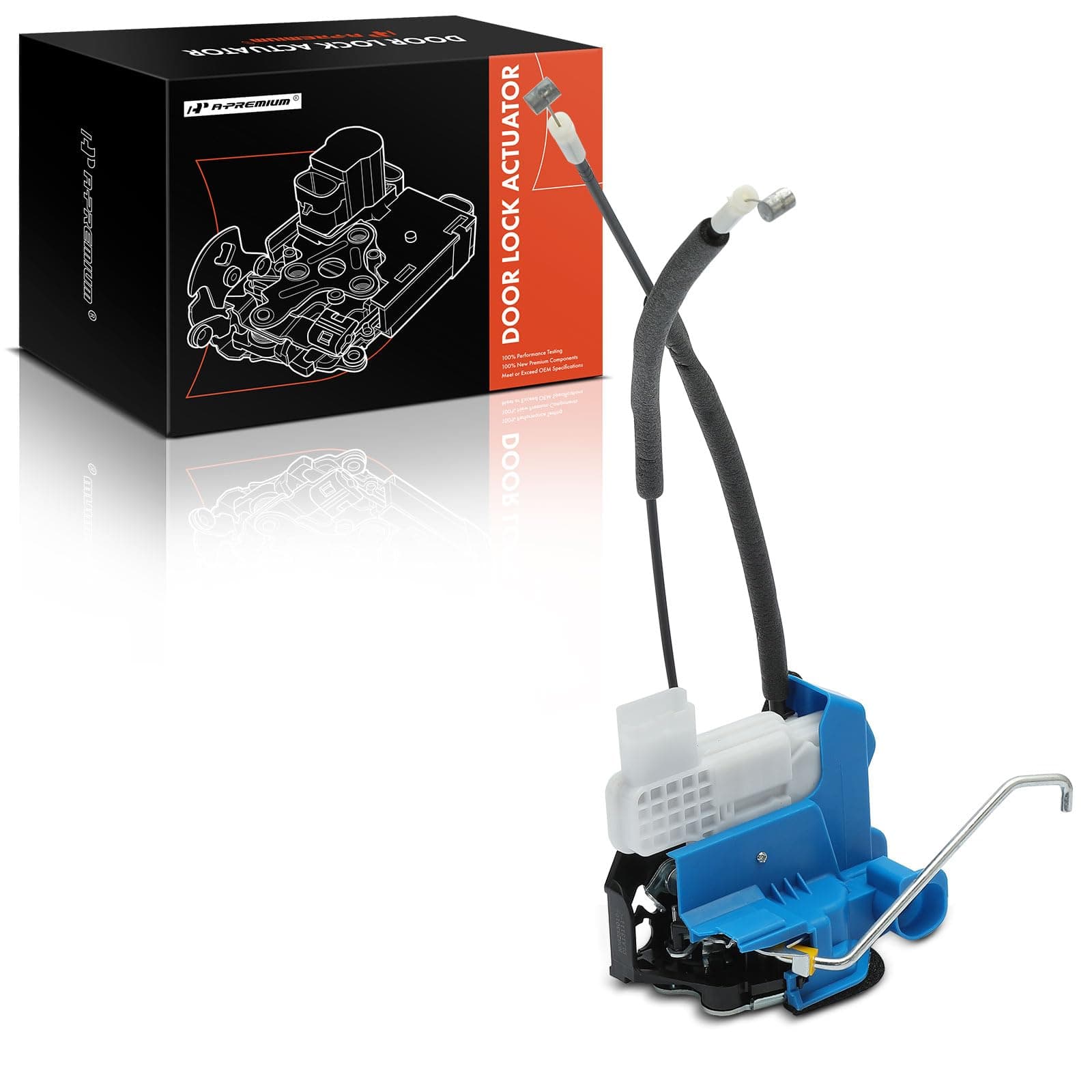 A-Premium Door Lock Latch Actuator Compatible with 2012-2017 - Front Left Driver Side, Replace# 813111W020