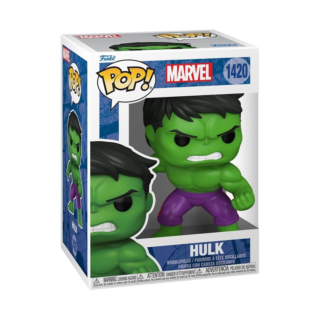 Pop Marvel - Hulk - Marvel Comics - Collectable Vinyl Figure - Gift Idea - Official Merchandise - Toys for Kids & Adults - Superheroes Fans - Model Figure for Collectors and Display