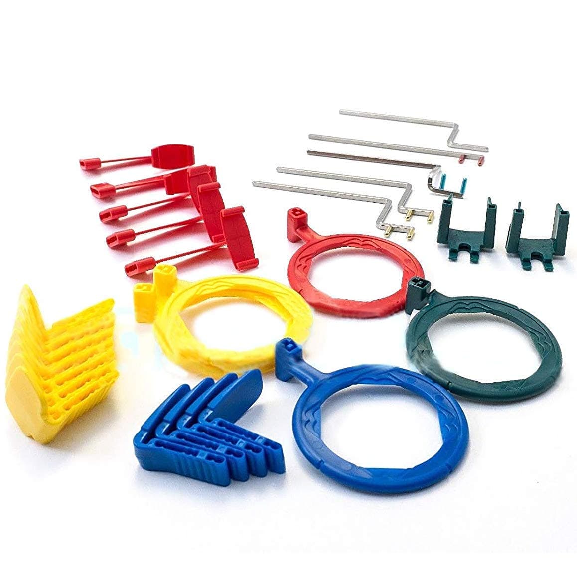 Dental X-Ray Positioner System Complete FPS 3000 XCP-DS Type Positioner Holders (1 Set Multi-Color)