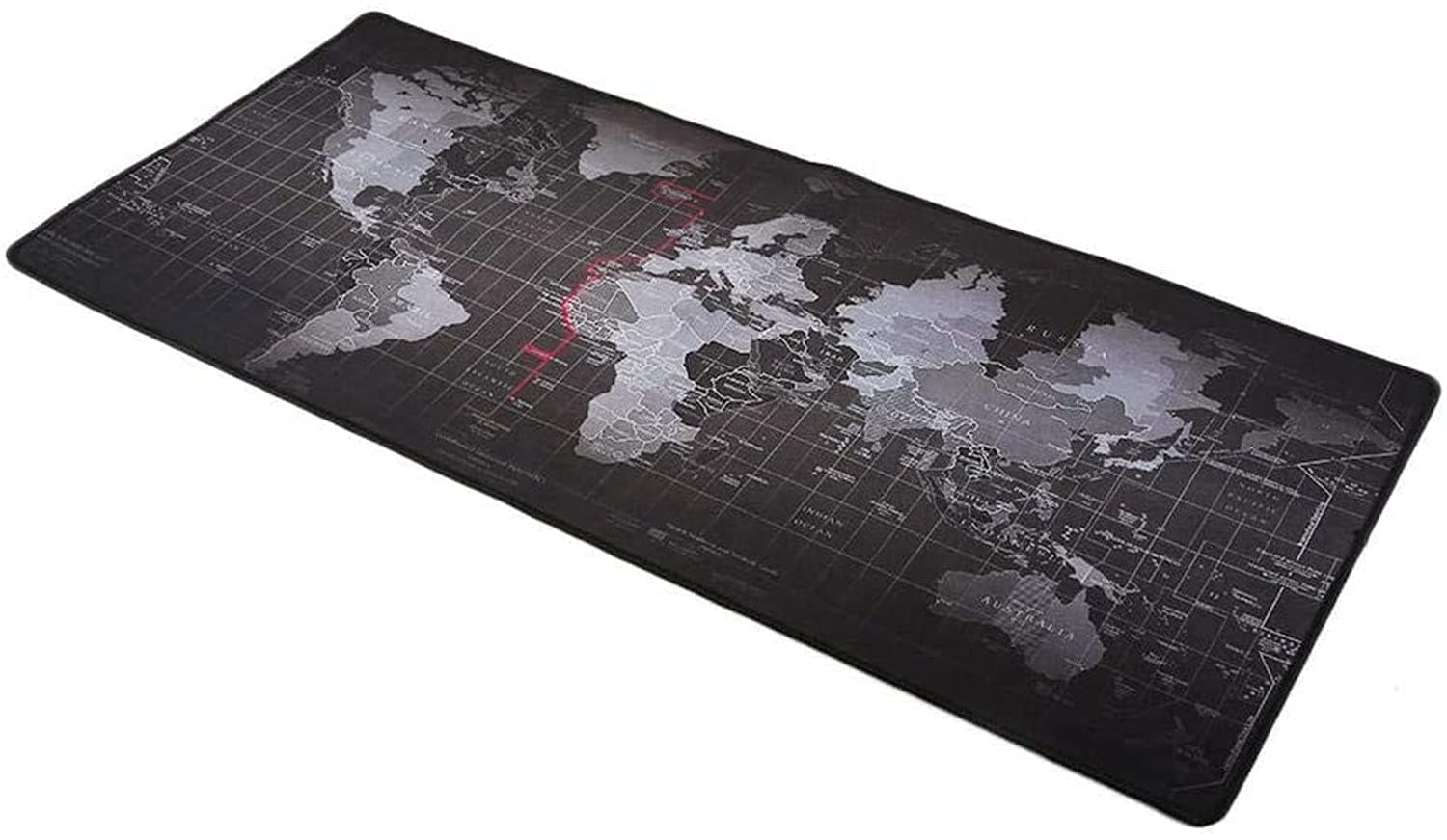 SKEIDOCreative World Map Computer Mousepad Mouse Pad Mouse Mat Matt Pad Anti-Slip Gaming-90*40cm