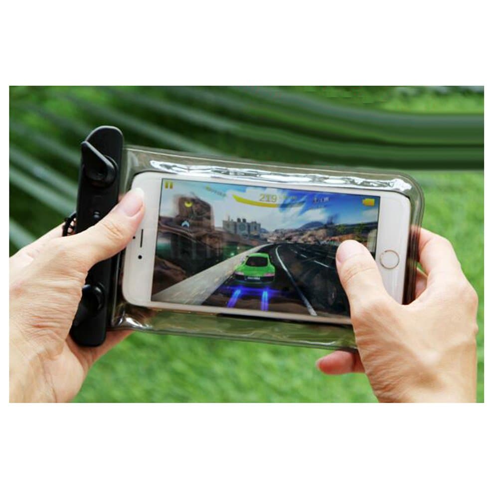 Linuo Waterproof Phone Case Pouch for Apple Iphone 6 6s 6Plus Galaxy S5 6 Note Passport Etc Grey