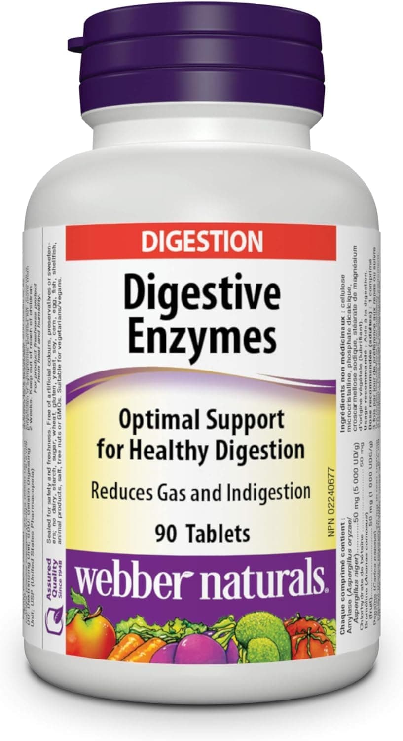 DIGESTIVE ENZYMES 90' W