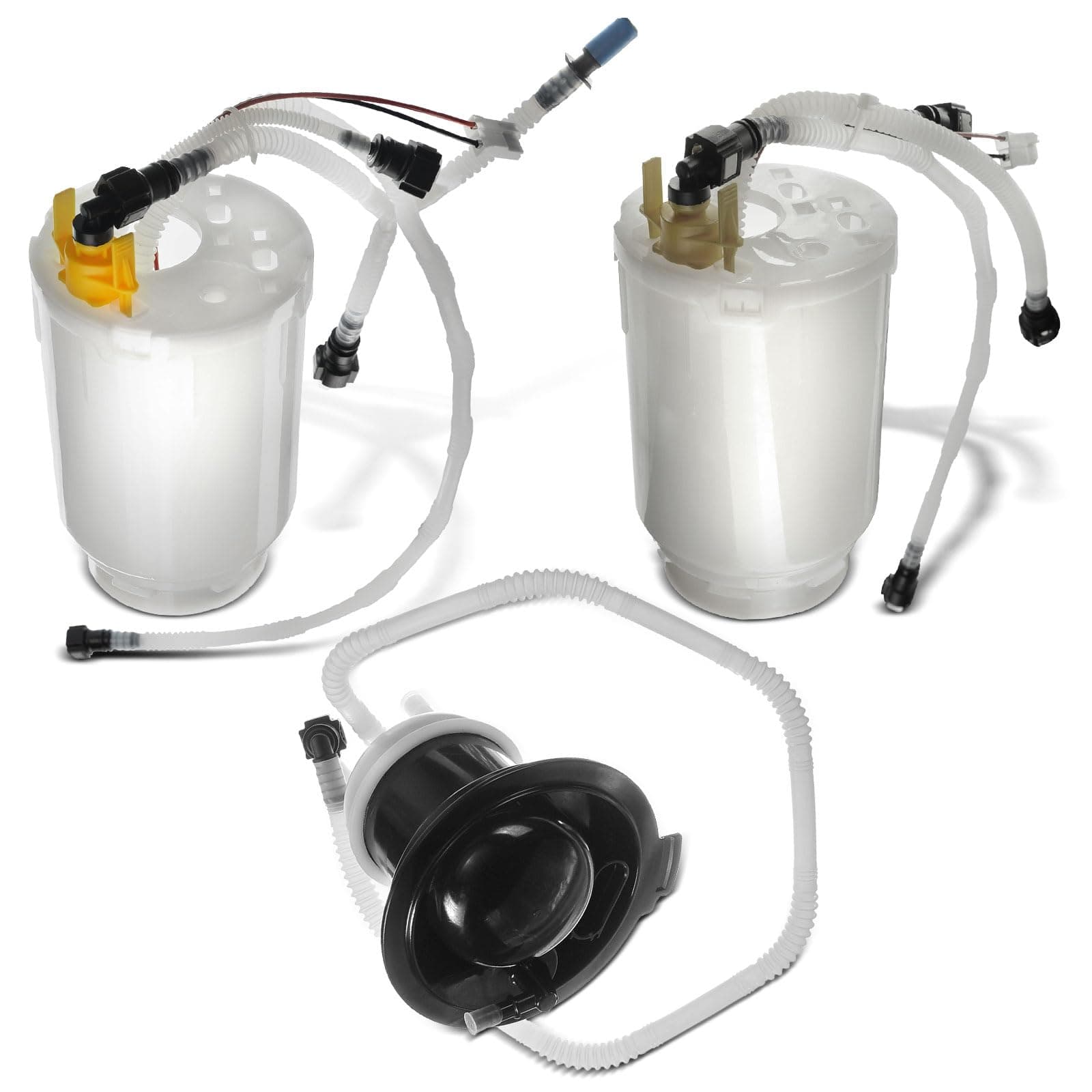 A-Premium Fuel Filter and Fuel Pump Assembly Replacement for Porsche Cayenne 2008-2010 3.6L 4.8L 3-PC Set