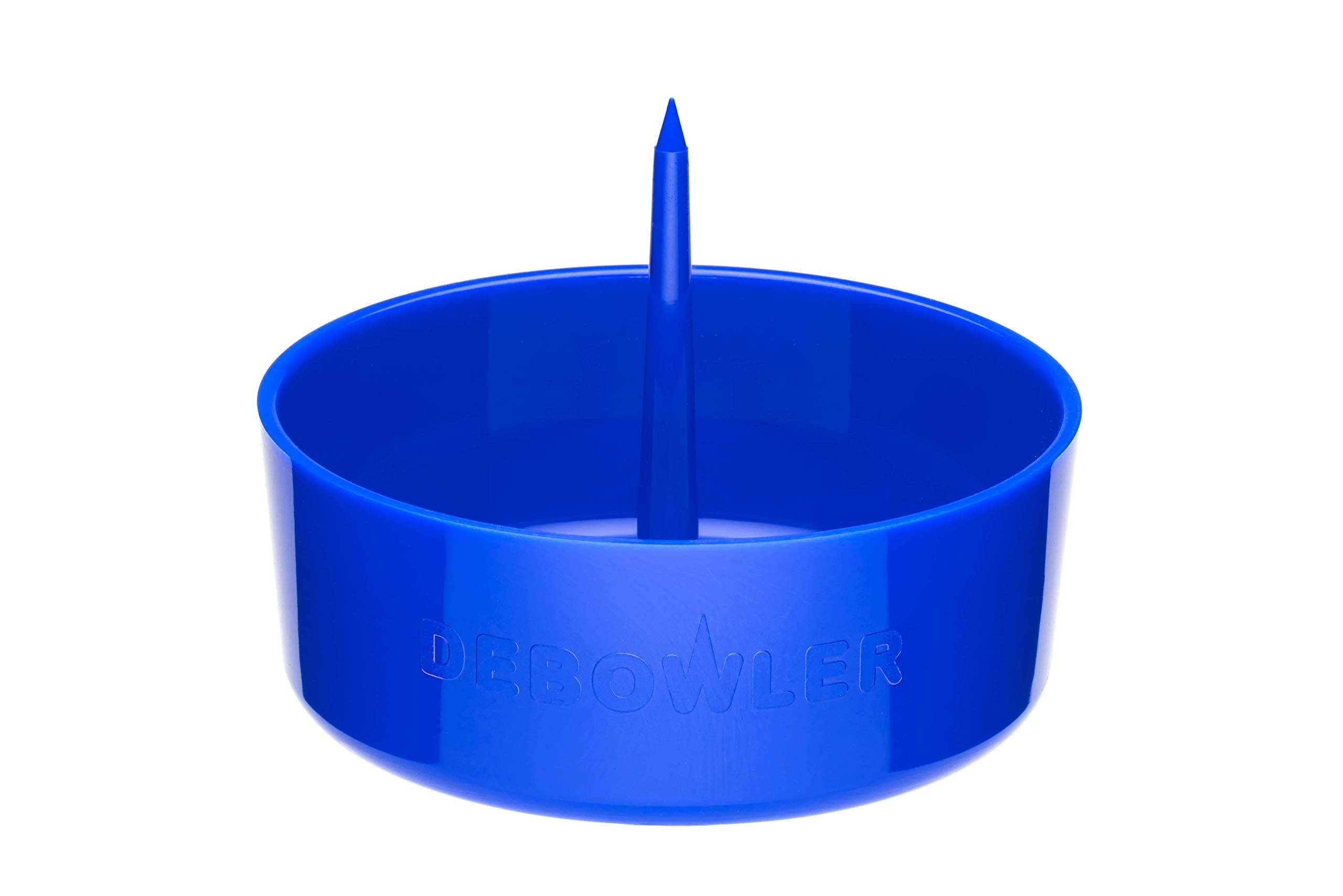 Original Debowler Debris Catcher Ashtray & Bowl Tool - Improved Version - Single (Cobalt Blue)