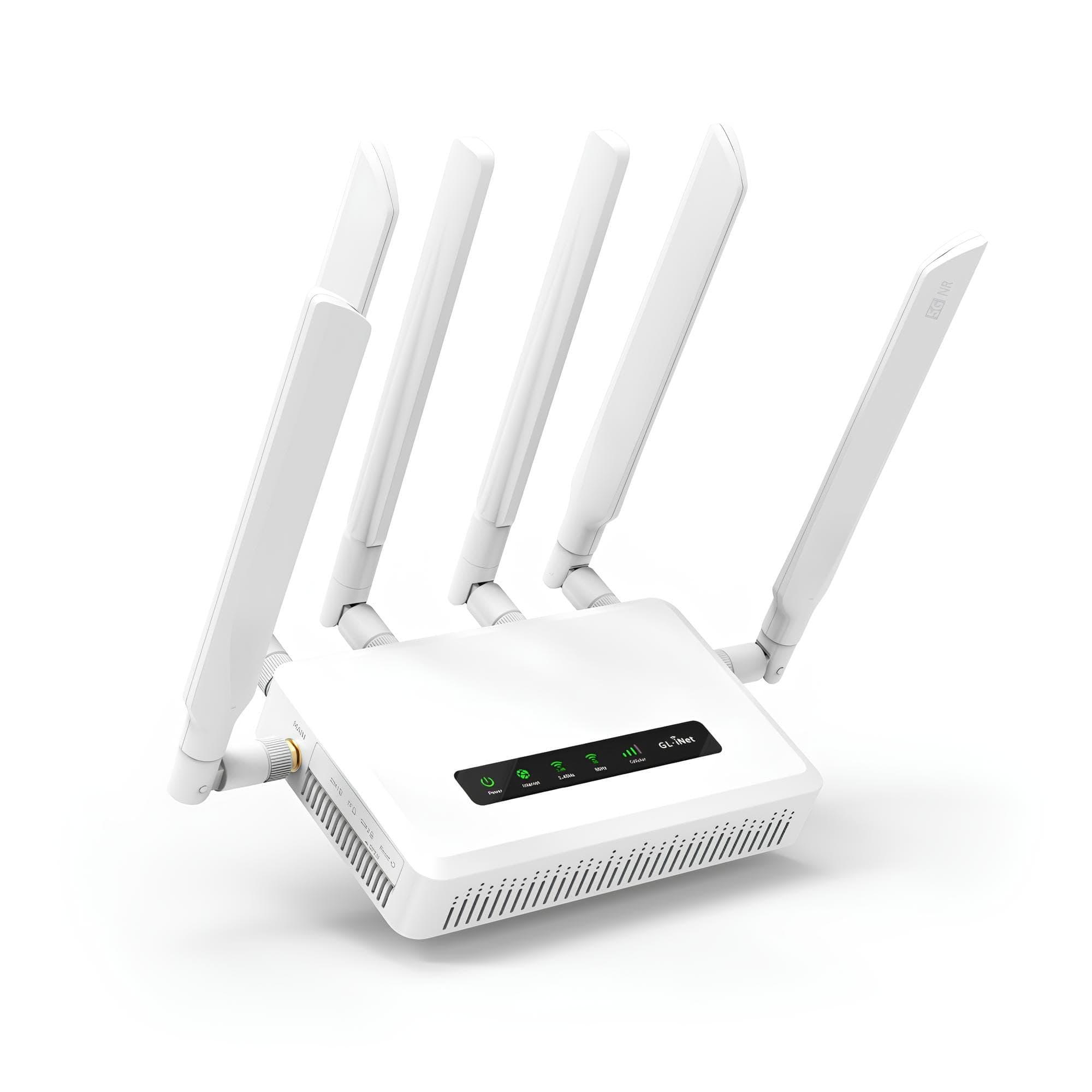 GL.iNet GL-X3000 (Spitz AX) Cellular Gateway 5G Router for House & RV, Wi-Fi 6, Detachable Antennas, Dual-SIM, T-Mobile & AT&T IoT Device Certified, Family/Rural Area/Road Trips
