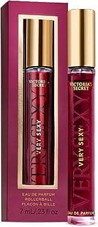 Very Sexy Eau de Parfum Rollerball, Notes of Vanilla Orchid, Sun-Drenched Clementine & Wild Blackberry, Travel Size Mini Perfumes for Women (0.23 oz)