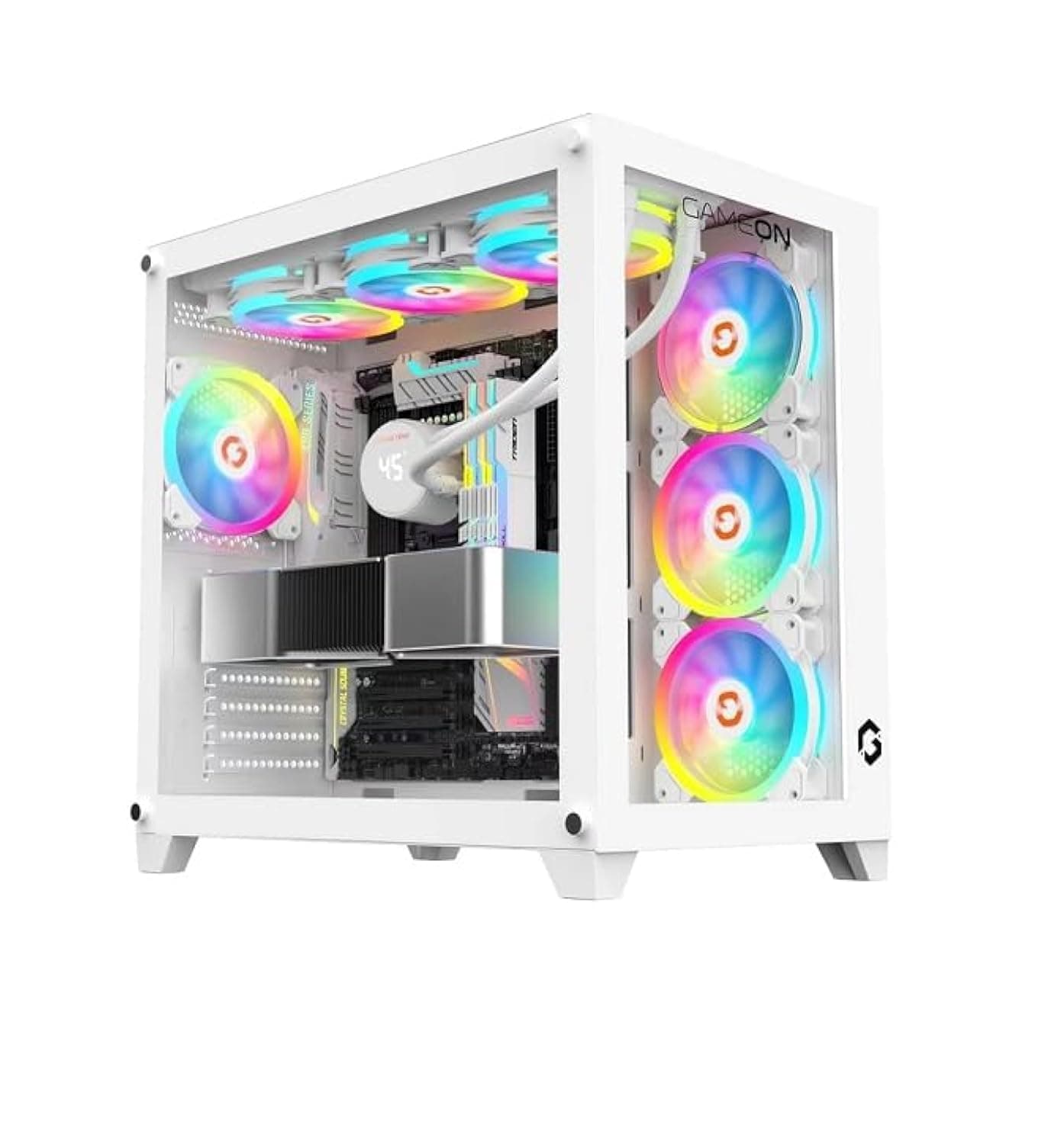 ARCTIC LIQUID COOLED: CORE I7 PROCESSOR | GPU OPTION | 16GB RAM | 1TB NVME/SATA SSD | Windows 10 | WIFI BT READY | BUDGET GAMING PC/WORKSTATION (CORE I7 + GTX 970 4GB GRAPHICS)