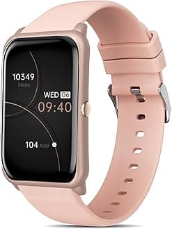 Fitness Tracker, Heart Rate Blood Pressure Monitor Activity Tracker, 1.57'' Touch Screen Calorie Step Counter IP68 Waterproof Watch with Weather Sleep Monitor Music Control for Women Men Kids