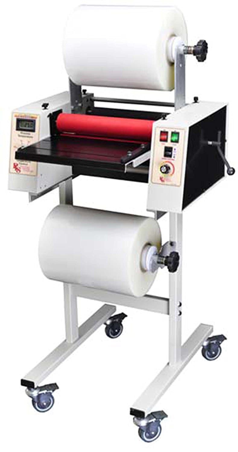 Pro-Lam PL-1200HP Pocket Rocket 12" Hot Roll Laminator & Stand Heated Rollers American Made by Prolam