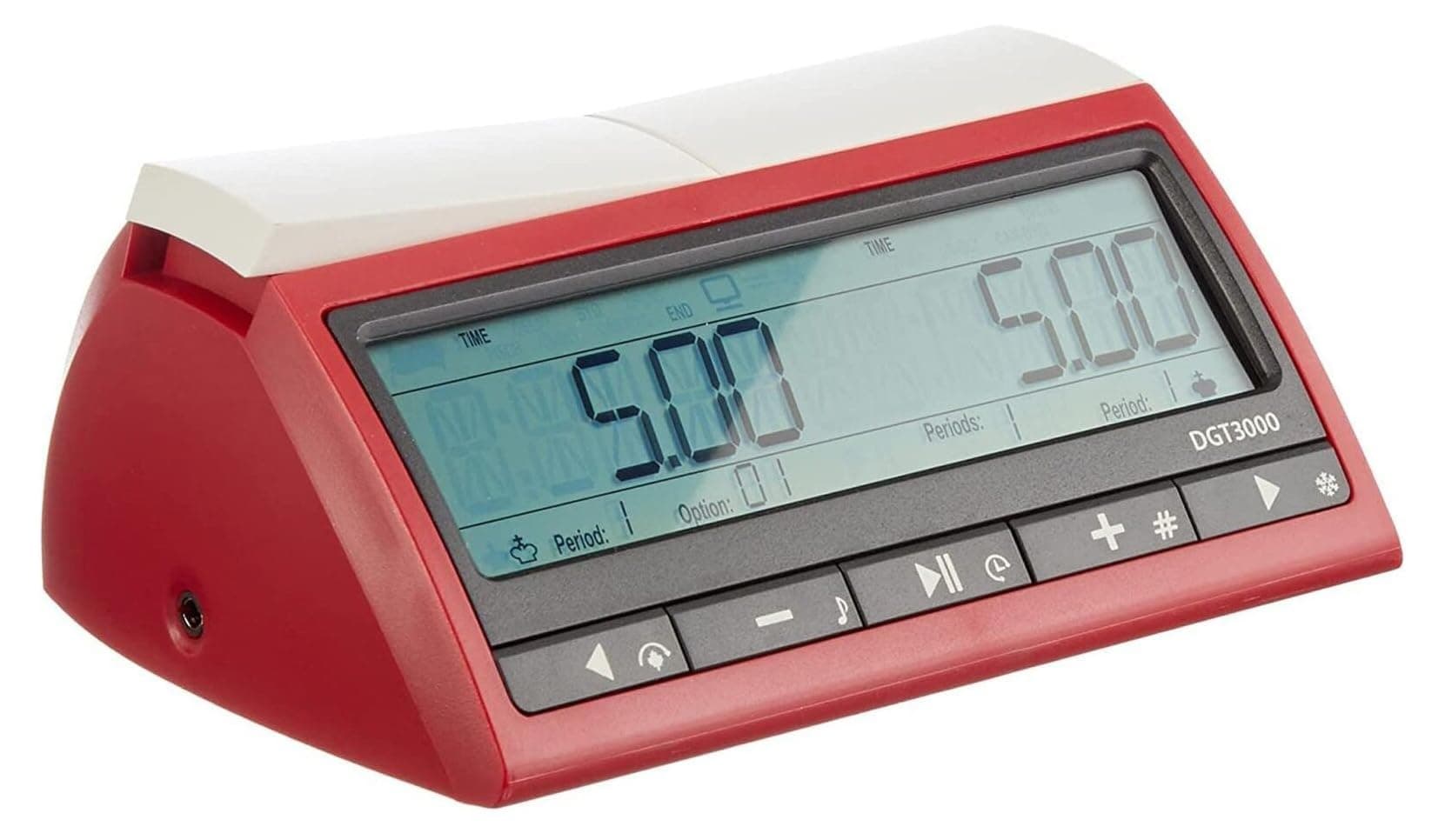 Philos DGT 3000 Game Timer (Red) for all ages