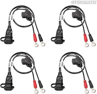 OptiMate Cable O-01x4, ring terminal harness, powersport