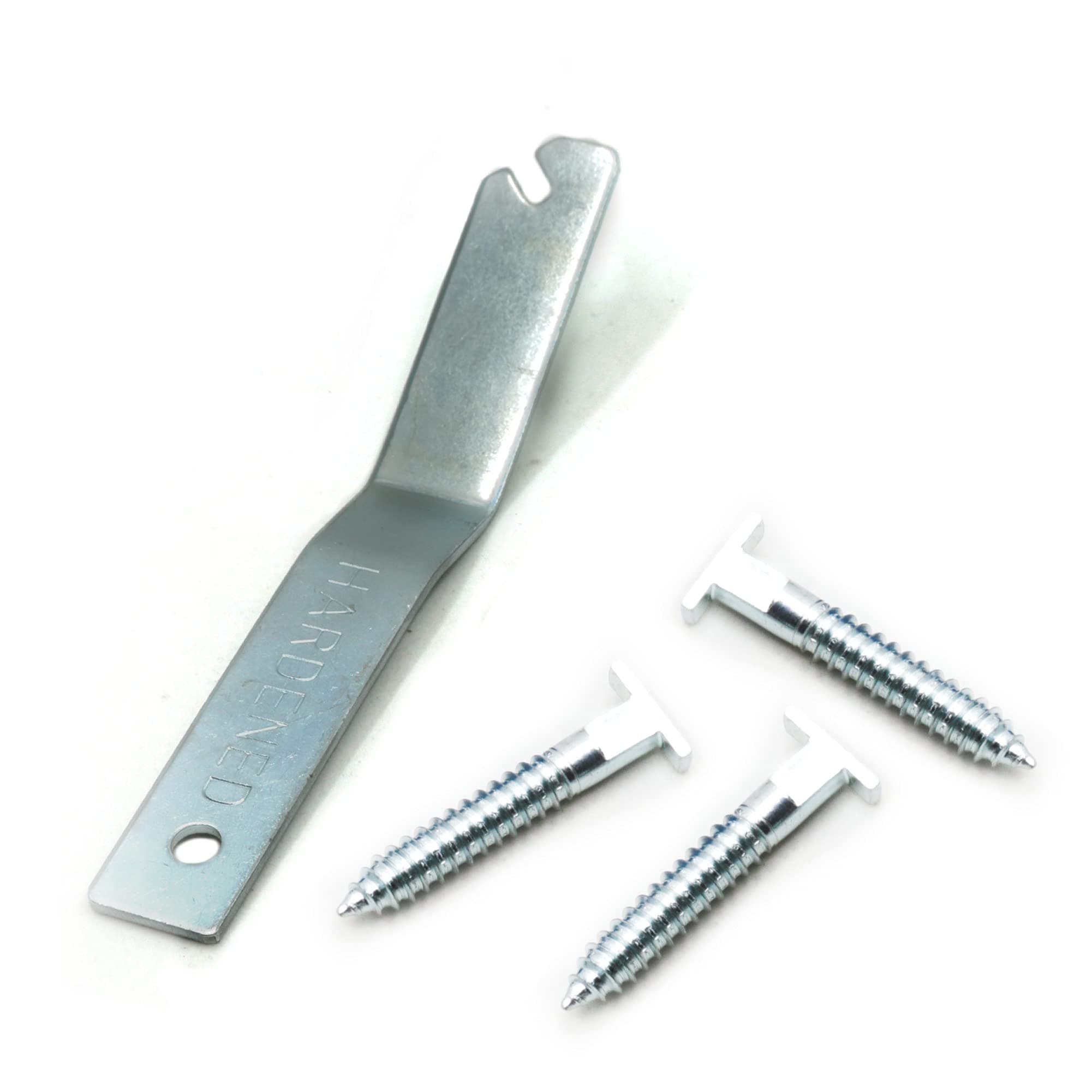 Picture Hang Solutions T-Screw Security Hangers - 100 Pack - T-Screws Frame Locking Hardware to Lock Artwork