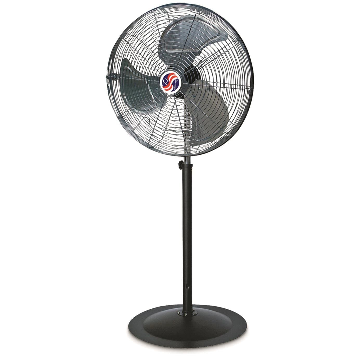 22" INDUSTRIAL PEDESTAL FAN