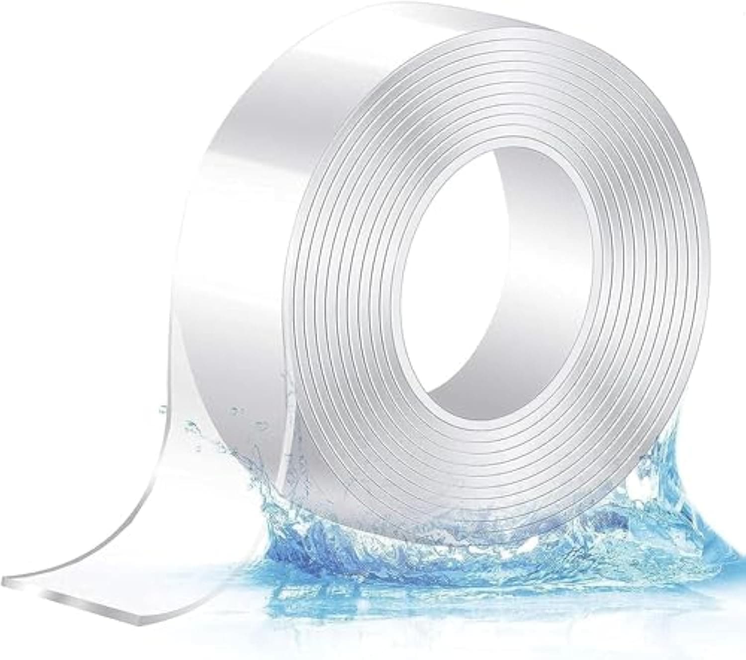 Torix 3 Meter Magic Improvement Double Sided Tape Mounting Transparent Trace Less Acrylic REUse Washable Waterproof Adhesive Tape 3M