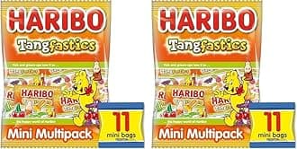 Haribo Tangfastics Sweets, 176g (Pack of 2)